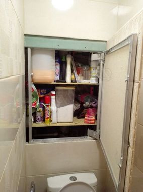 Люк под плитку Нажимной Секрет-Лайт 2 створки 1150*350 Люк под плитку Нажимной Секрет-Лайт 2 створки 1150*350