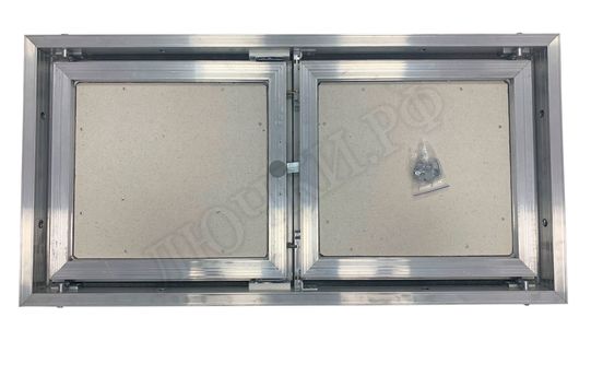 Люк под плитку Техно 2 створки 1600*1950 Люк под плитку Техно 2 створки 1600*1950