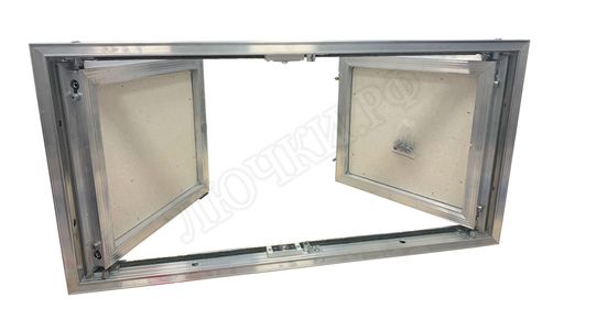 Люк под плитку Техно 2 створки 1600*1950 Люк под плитку Техно 2 створки 1600*1950