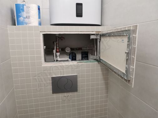 Люк под плитку Нажимной Секрет-Лайт 550*400 Люк под плитку Нажимной Секрет-Лайт 550*400