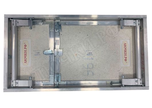 Люк под плитку Нажимной Секрет-Лайт 2 створки 1150*350 Люк под плитку Нажимной Секрет-Лайт 2 створки 1150*350