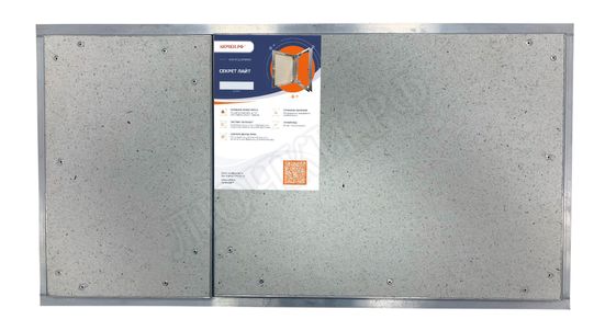 Люк под плитку Нажимной Секрет-Лайт 2 створки 1150*350 Люк под плитку Нажимной Секрет-Лайт 2 створки 1150*350