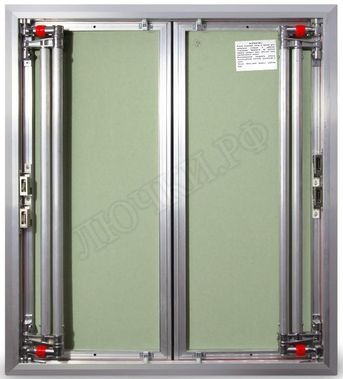 Люк под плитку ЕвроФормат ЕТР 2 створки 1200*850 Люк под плитку ЕвроФормат ЕТР 2 створки 1200*850