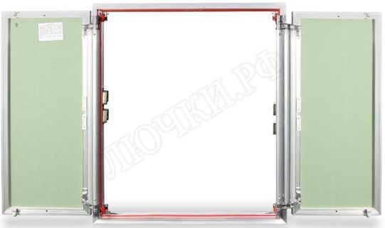 Люк под плитку ЕвроФормат ЕТР 2 створки 1200*850 Люк под плитку ЕвроФормат ЕТР 2 створки 1200*850