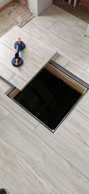 Напольный люк Премиум 50 мм 750*900 Напольный люк Премиум 50 мм 750*900