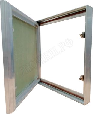 Люк под покраску Премиум - универсал II, в стену, 2 створки Люк под покраску Премиум - универсал II, в стену, 2 створки