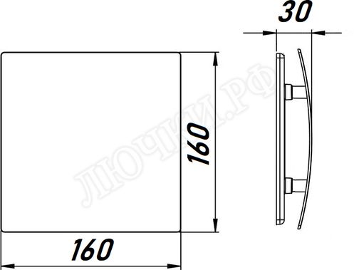 Вытяжной вентилятор Awenta System+, Turbo, 100, KWT100T, PEH100, Хром, пластик Вытяжной вентилятор Awenta System+, Turbo, 100, KWT100T, PEH100, Хром, пластик