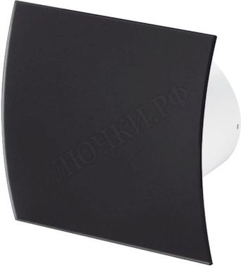 Вытяжной вентилятор Awenta System+, Turbo, 100 KWT100CTR, Escudo, PECB100M, Чёрный матовый, пластик Вытяжной вентилятор Awenta System+, Turbo, 100 KWT100CTR, Escudo, PECB100M, Чёрный матовый, пластик