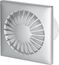 Вытяжной вентилятор Awenta System+, Turbo, 100 KWT100T, Omega, POSA100, Серебро (сатин), пластик Вытяжной вентилятор Awenta System+, Turbo, 100 KWT100T, Omega, POSA100, Серебро (сатин), пластик